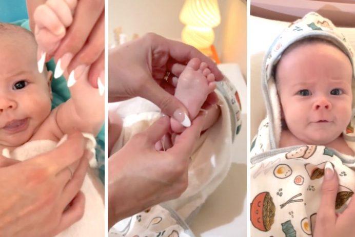 TikTok mom’s luxurious bath time routine for her baby looks like a trip to the spa
