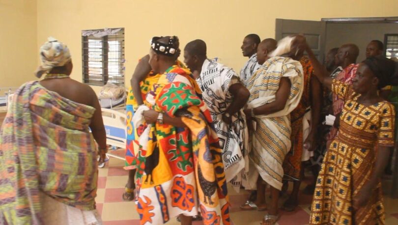 Queen mother commissions 30-bed capacity healthcare centre at Nkawie-Abofrem
