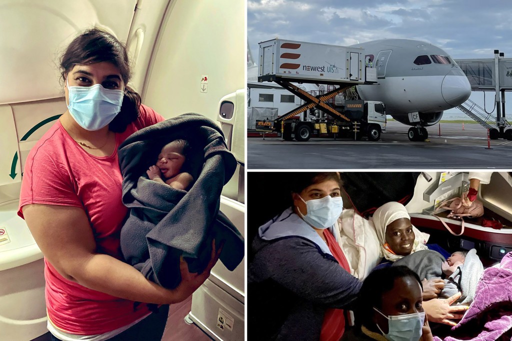 Canadian doctor delivers 'miracle' baby on flight to Uganda
