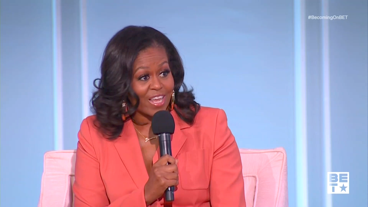 Michelle Obama's inspiring advice to college students about fear