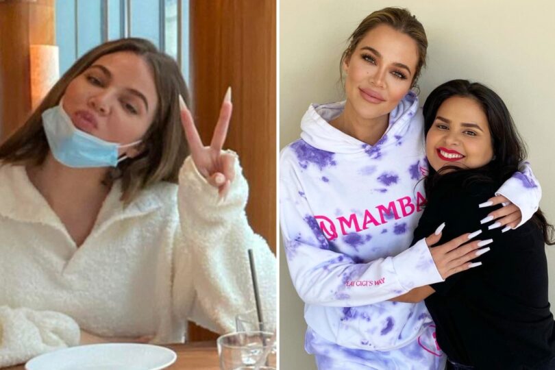 Khloe Kardashian's nanny posts rare unfiltered, makeup-free photo of star after she 'scrubbed unedited pic off Internet'